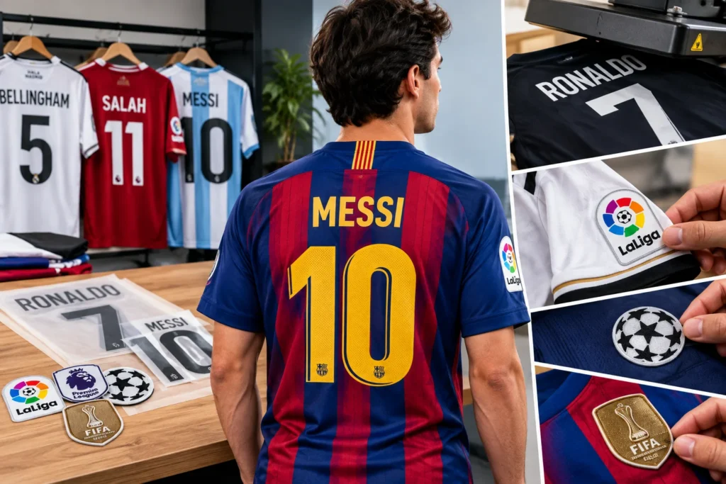 camisetas de fútbol personalizadas