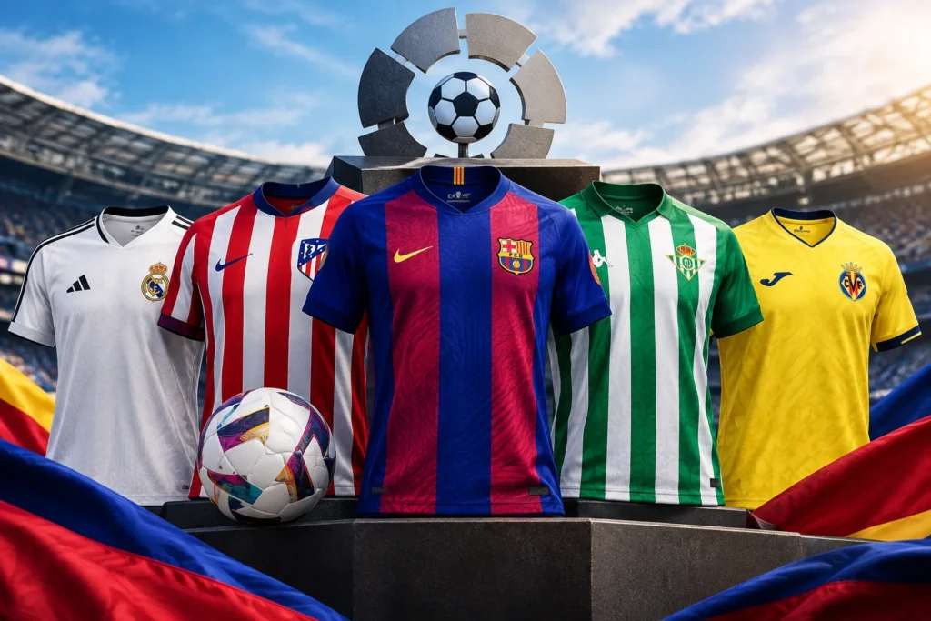 Camisetas de LaLiga 2026: guía completa de las nuevas equipaciones camisetas de LaLiga 2026